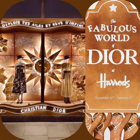 dior harrods christmas 2022|christian Dior Harrods 2022.